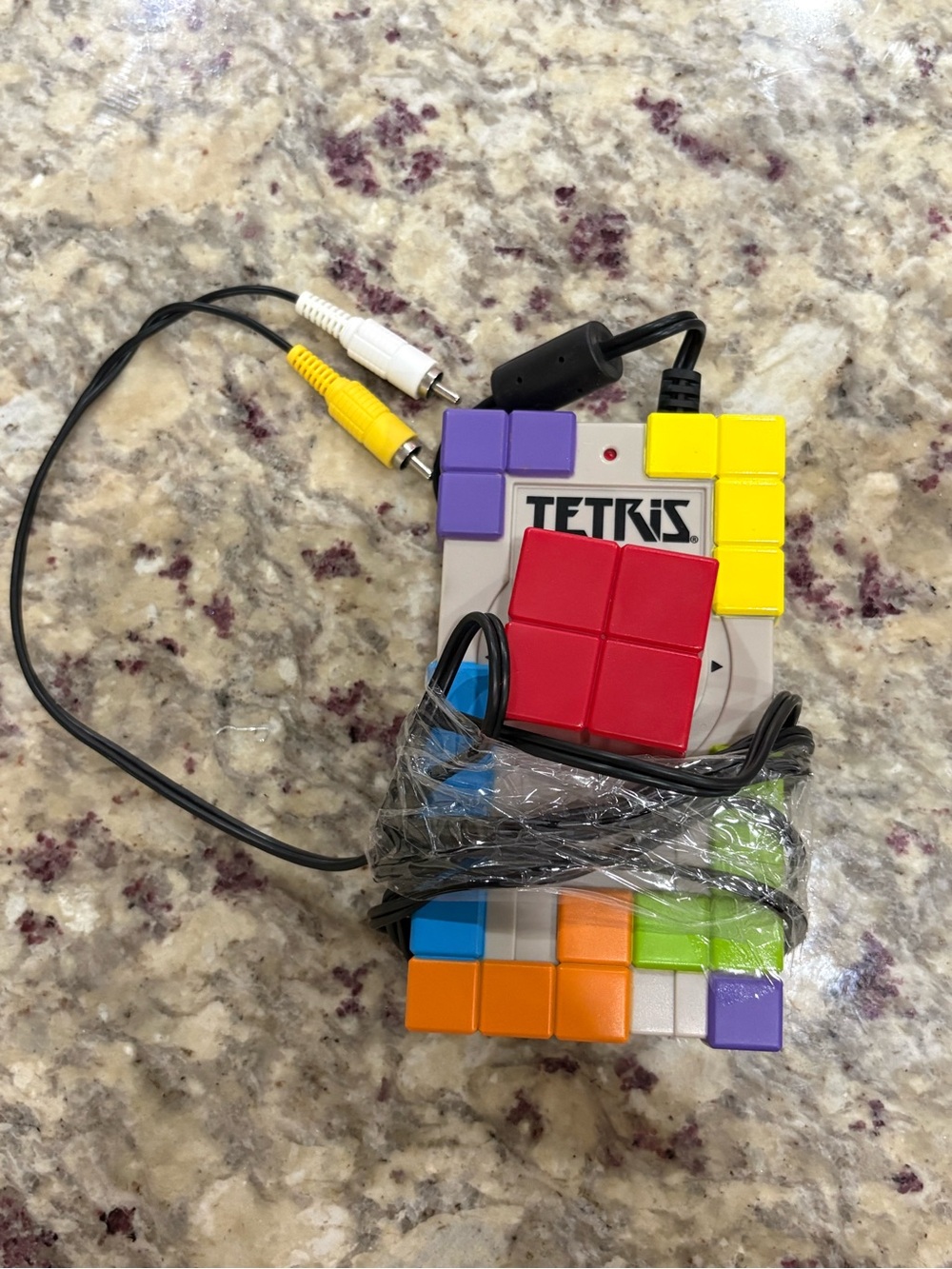 TETRIS Retro Handheld Charger - Multicolor Block Design